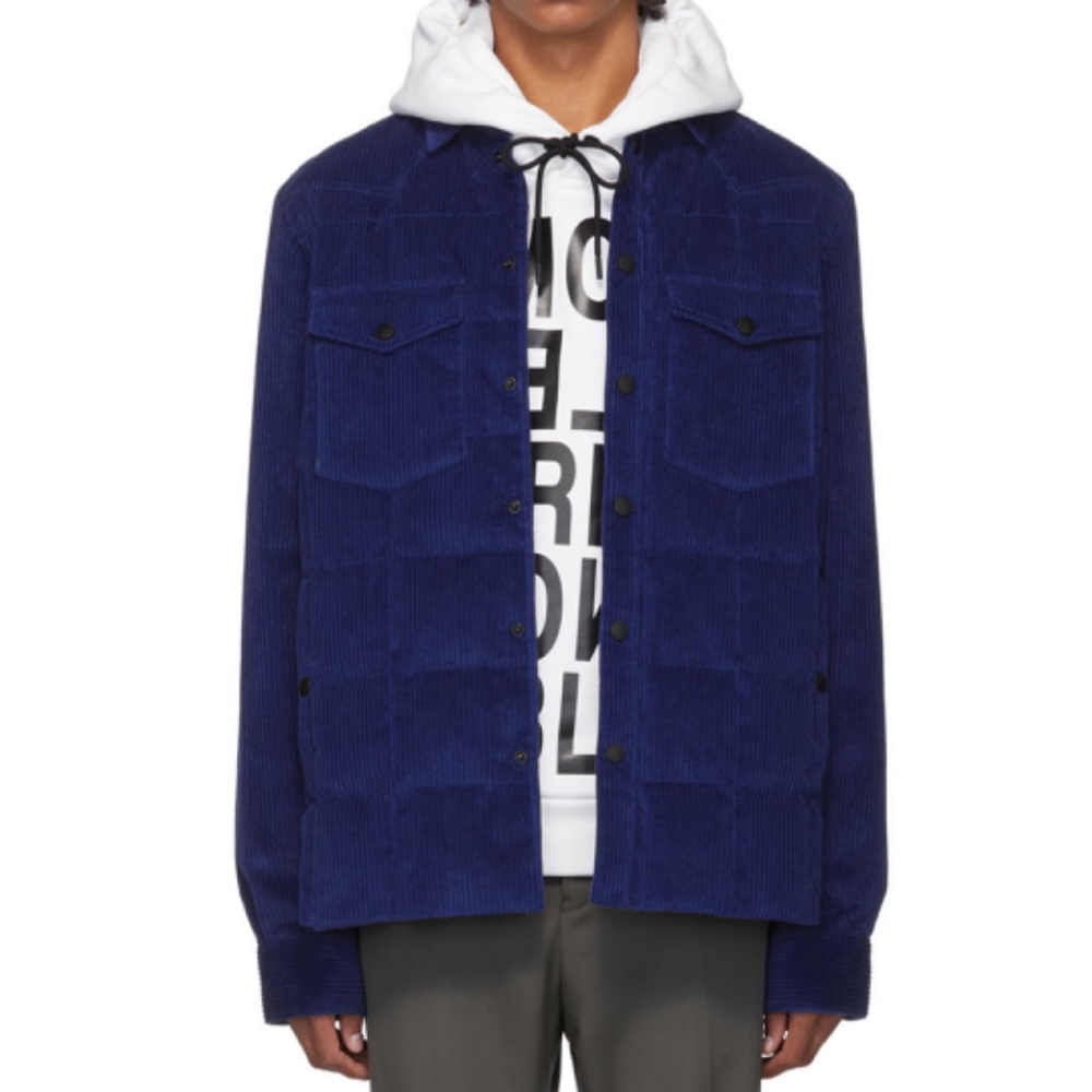MONCLER GRENOBLE
Navy Gelt Overshirt Jacket